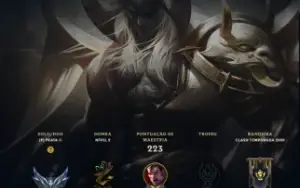 Conta com Aatrox prestígio 2.0  e Annieversário