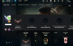 Bronze 2 com 140 Champs e 135 Skins ( MAIN ADC )