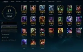 Conta de LOL Prata 3 / 24 Champs / 5 Skins/ 7 Chaves