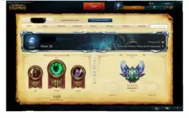 conta diamante V lol