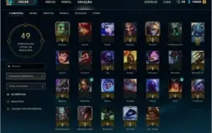 CONTA DE LOL PLATINA 80 REAIS