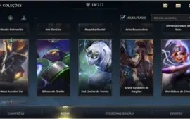 ESMERALDA III WIN RATE 62,4% + 17 SKINS + 42 CAMPEÕES