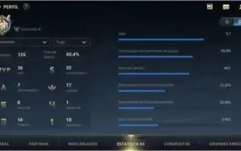 ESMERALDA III WIN RATE 62,4% + 17 SKINS + 42 CAMPEÕES