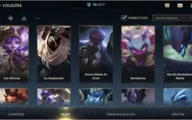 ESMERALDA III WIN RATE 62,4% + 17 SKINS + 42 CAMPEÕES