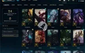 Conta Platina 4 - Smurf LOL (league of legends) ELOMOON