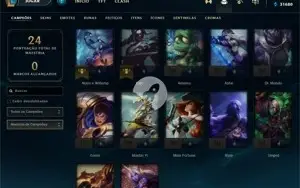 Conta Platina 4 - Smurf LOL (league of legends) ELOMOON