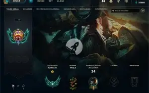 Conta Platina 4 - Smurf LOL (league of legends) ELOMOON