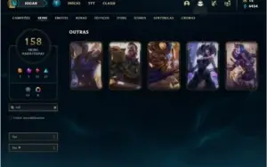 Conta Bronze 2 com 148 Champs e 158 Skins