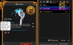 [Aqw] Conta Bem Farmada Midgame/Endgame 35% Dano All