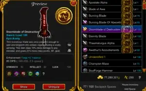 [Aqw] Conta Bem Farmada Midgame/Endgame 35% Dano All