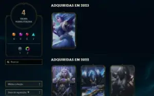 Conta Mestre lol