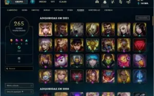 Conta League of Legends