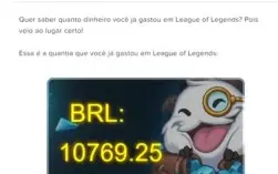 Conta League of Legends