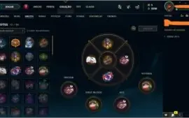 CONTA NVL 84, 46 CHAMPS E 9 SKINS POR R$85,00!
