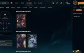 CONTA NVL 84, 46 CHAMPS E 9 SKINS POR R$85,00!