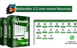 Wa Sender 2024 Nova Versão 3.2 + Chave De Licenças