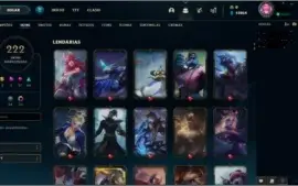 CONTA RIOT LOL+VALORANT/MTS  SKINS E TODOS CHAMPS/AGENTES