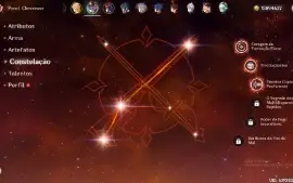 Conta Genshin Shogun C2 + Summons
