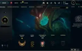 Conta LoL, Gold IV, Email Não Confirmado, Fragmentos de Skin