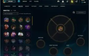 Conta platina 2 com 27 Champs e 5 skins + 1 Prestigio
