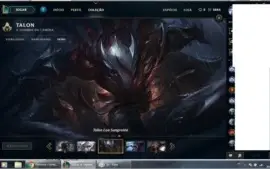 Conta league of legends