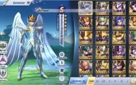 Conta Saint Seiya : Awakening  lvl 54 S2-Andromeda