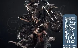 Daryl (TWD) 3d stl