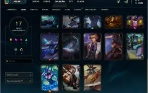CONTA LOL - SMURF - COM 2 SKINS ULTIMATES E MAIS 19 SKINS