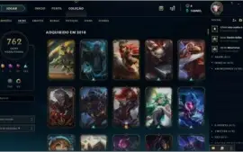 Conta no LoL