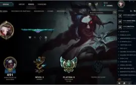 Conta no LoL