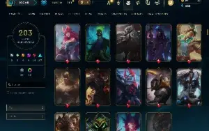 RiotAccount Valorant(coleção champions 2021) e lol com skins