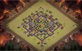 clash of clans cv8 Semi-full barato