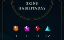 Conta lvl187 + Maestria 359 + 10 Páginas de Runas + 92 Skins