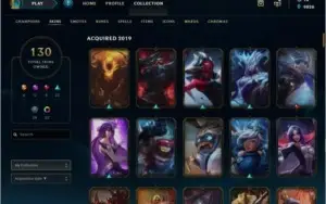 Conta Lol // Diamante// 130 skins