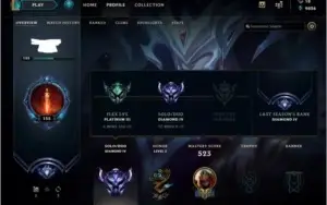 Conta Lol // Diamante// 130 skins