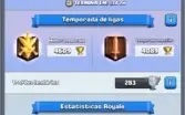 CONTA CLASH ROYALE ARENA 11 LVL11 BEM UPADO E BARATO