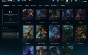 Conta FERRO 4 | 0 PDL / Lol (League Of Legends) Elomoon