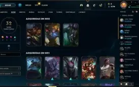 CONTA BRONZE 2 , 7 BAUS !   32 SKINS