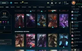 CONTA BRONZE 2 , 7 BAUS !   32 SKINS