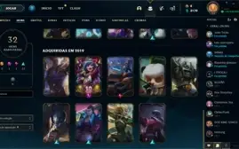 CONTA BRONZE 2 , 7 BAUS !   32 SKINS