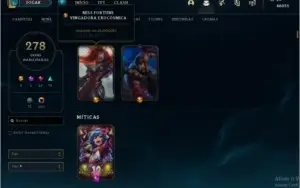 Conta LOL de 2014 Diamante 3 46K de Essencia e all champs