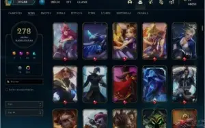 Conta LOL de 2014 Diamante 3 46K de Essencia e all champs
