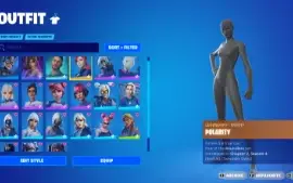 conta epicgames focada no fortnite com vários jogos
