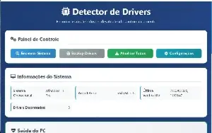 Detectador de Drives -instale drives ou atualize
