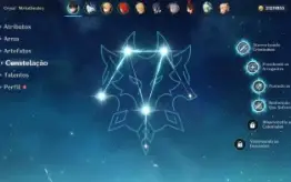 Conta com Wriothesley C4 + Furina + armas de 5 estrelas