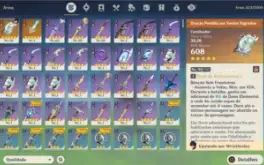 Conta com Wriothesley C4 + Furina + armas de 5 estrelas