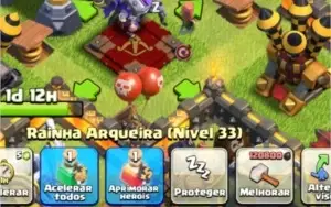 CV 12 OU TH12 C.O.C CLASH OF CLANS BARATO D+