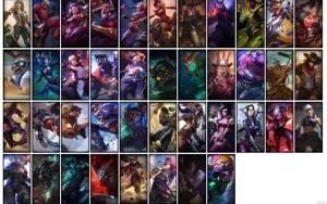 Conta prata 3 com 153 Champs e 121 Skins + 5 Vitoriosas