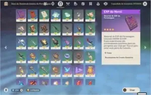 GENSHIN IMPACT AR 39 Báculo de Homa e childe
