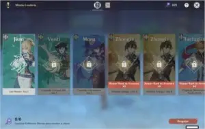 GENSHIN IMPACT AR 39 Báculo de Homa e childe